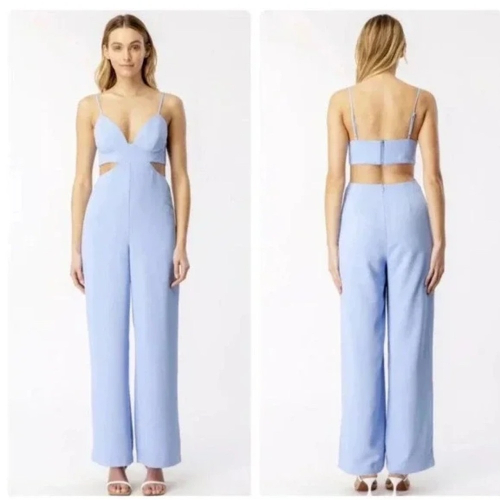 NWT! Bardot Light Blue Jumpsuit / Wideleg
